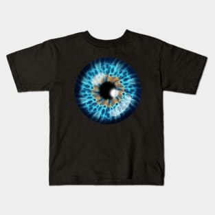 Iris of Eye Design Kids T-Shirt